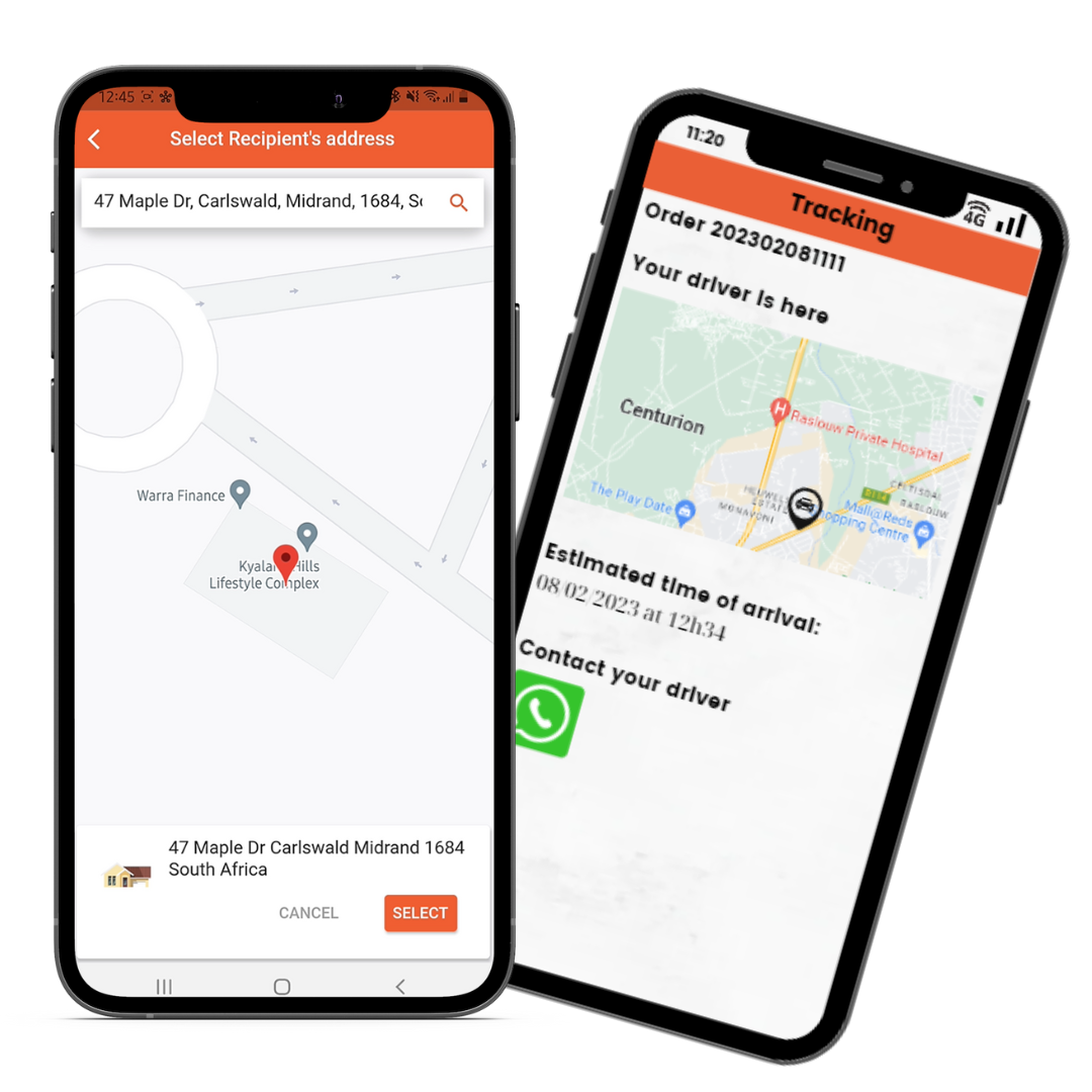 delivery customer app